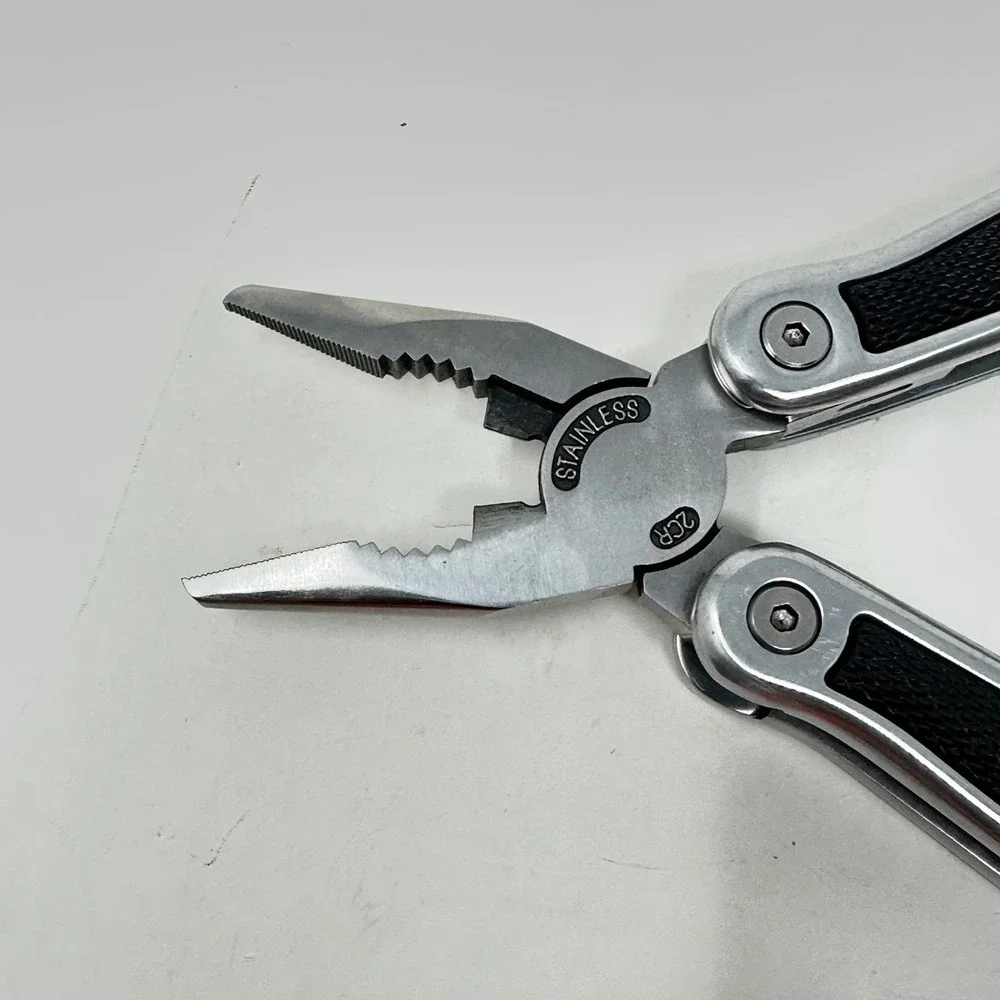Protocol Stainless Steel MultiTool Pliers Knife Saw Nylon Sheath EDC Utility Kit